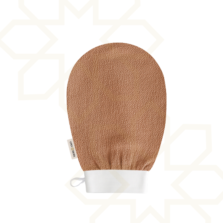 Moroccan Exfoliating Kessa Glove - Brown